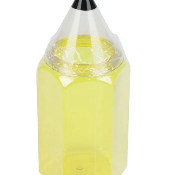School Pencil Shaped Jar Made by QTOP, Yellow
Plastic,1 Piece - Picture 9 of 12